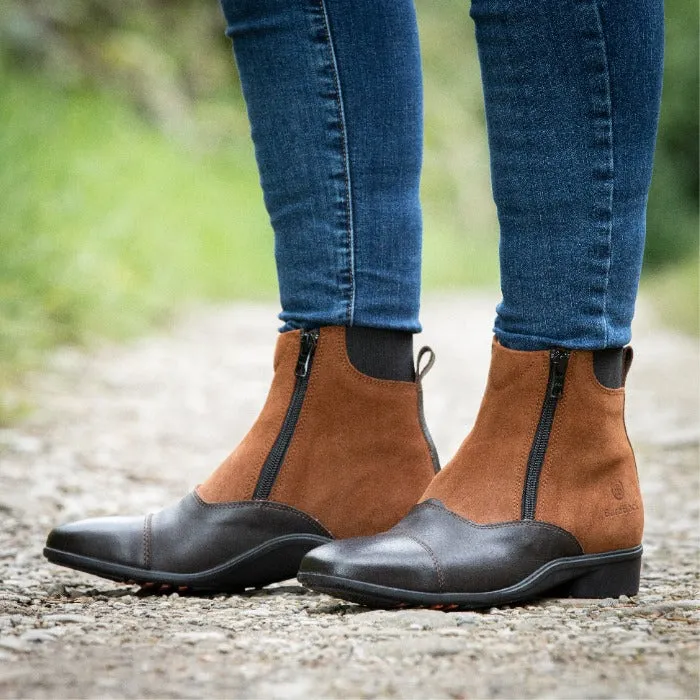 Pasadena Suede Jodhpur Boots - Caramel