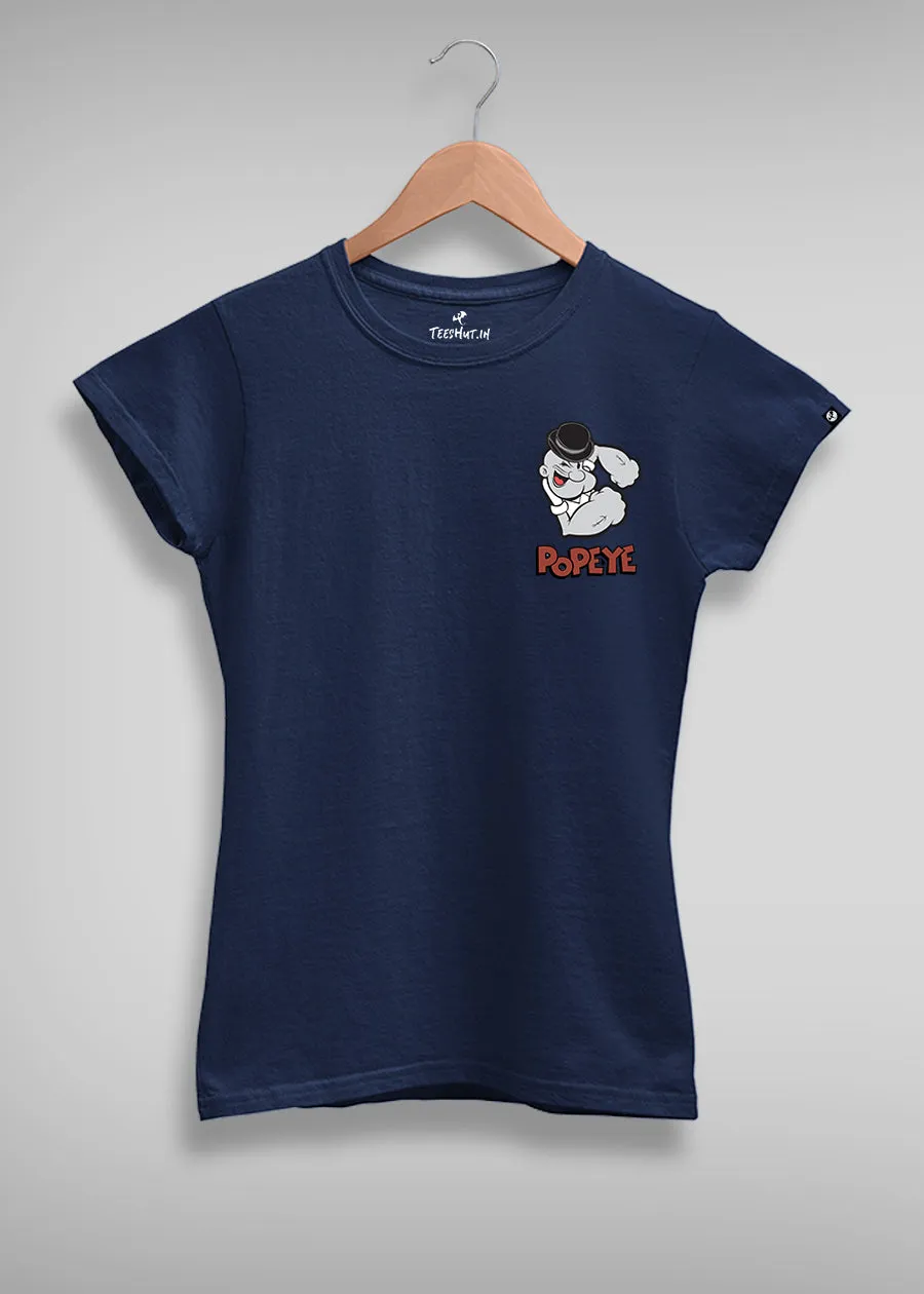 Popeye Power Women half sleeve T-shirt