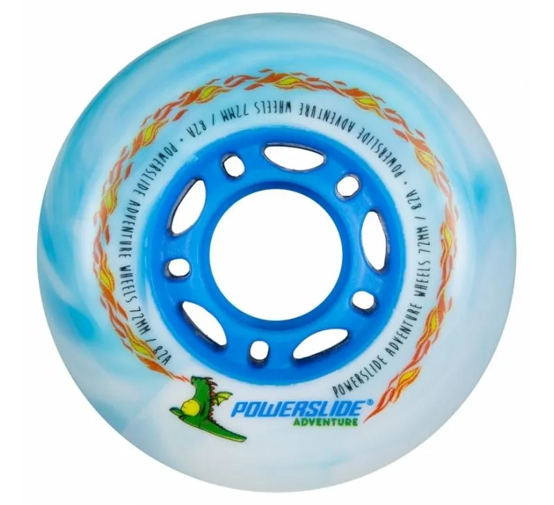 Powerslide Dragon Boys 72mm 80a - 4 Pack