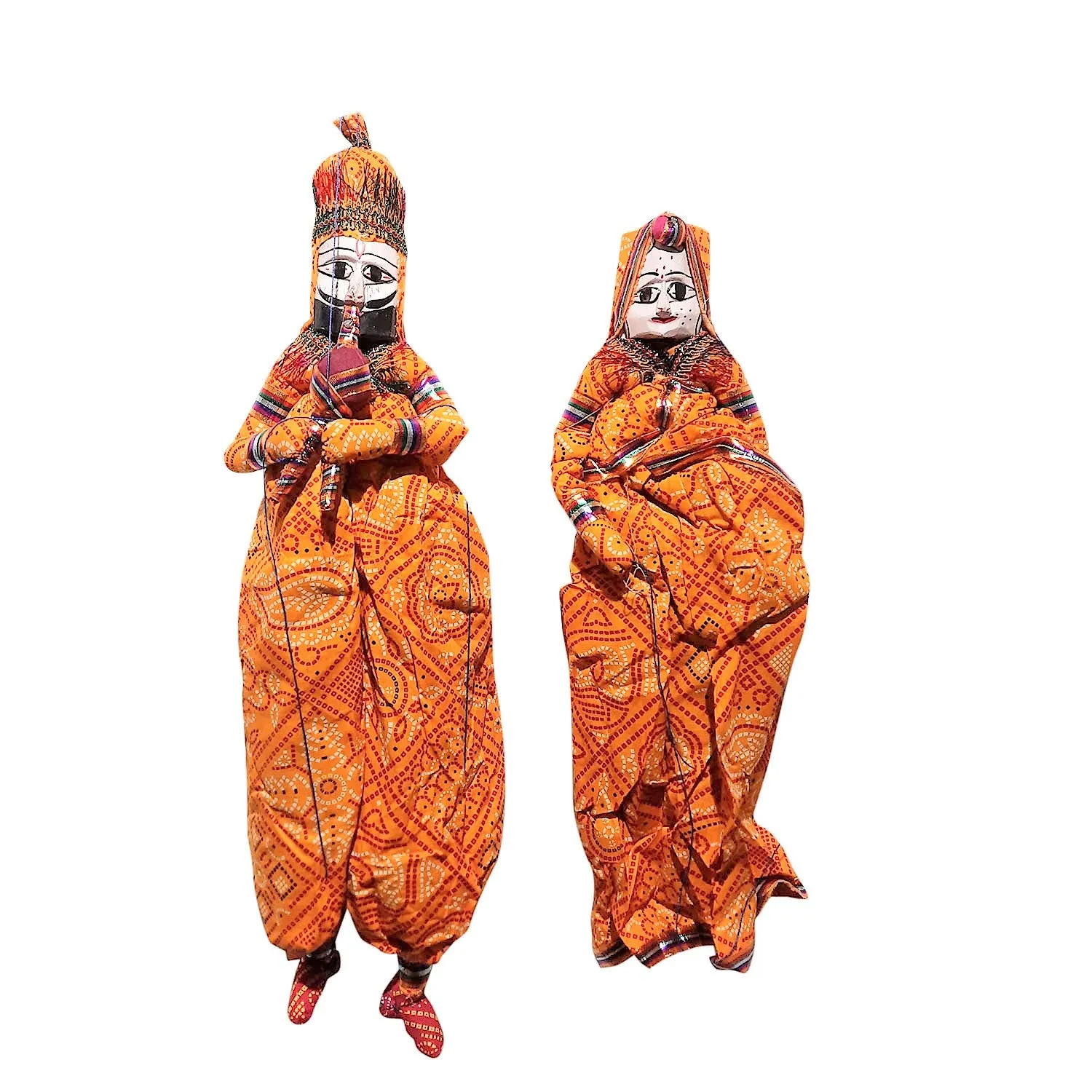 Puppet Doll Pair 17 in