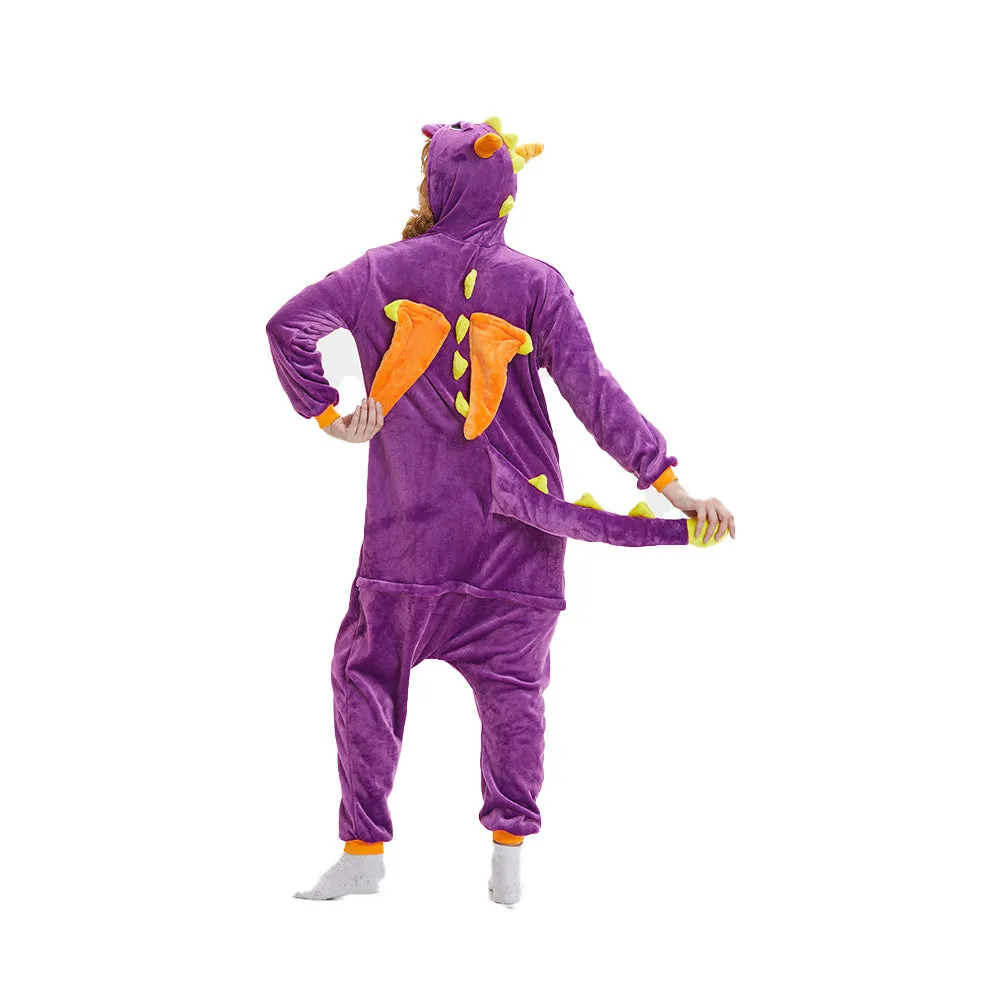 Purple Spyro Dragon Adult Onesie