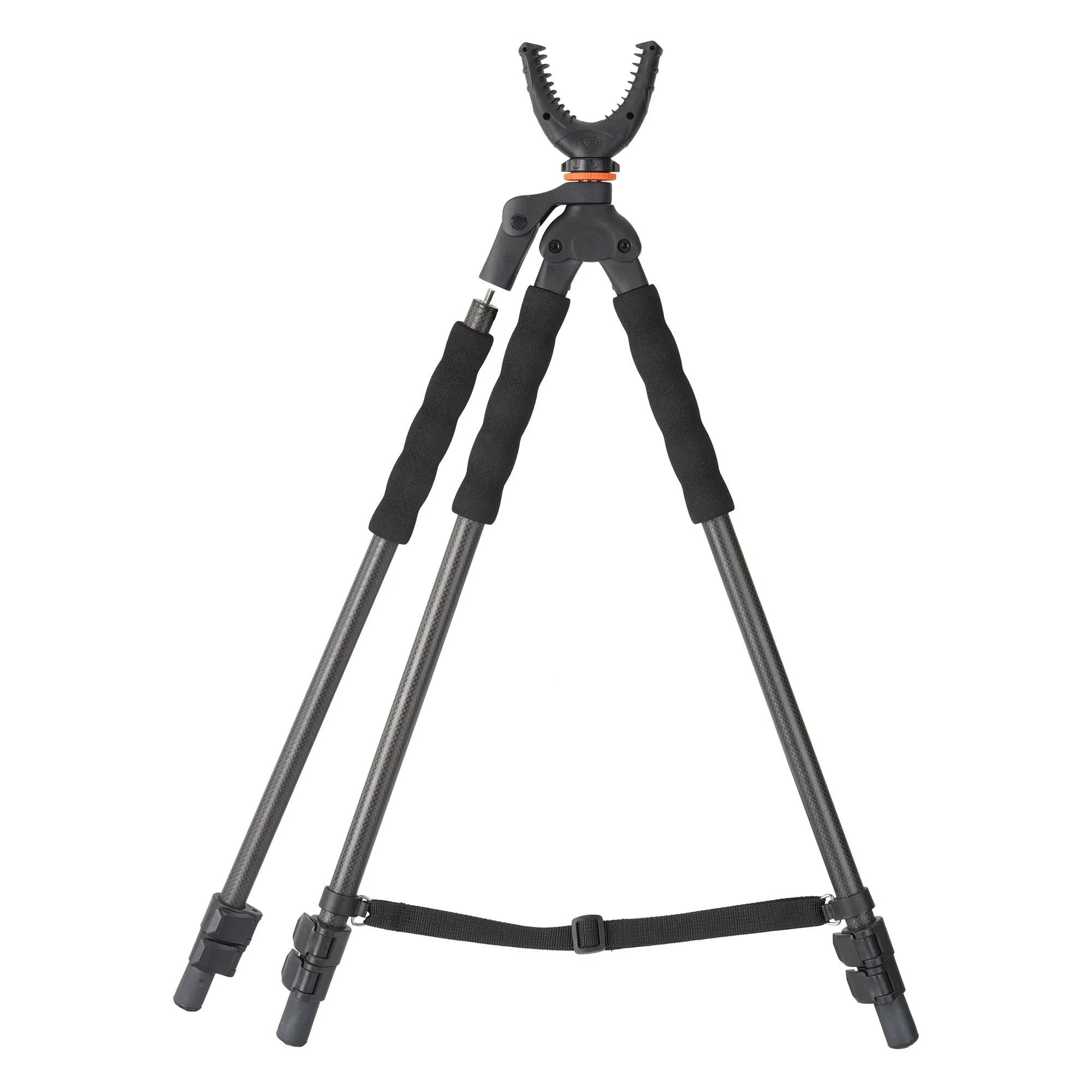 Quest T62CU Carbon Fiber Packable Shooting Tripod, Bipod & Monopod Combo w/ U-Yoke