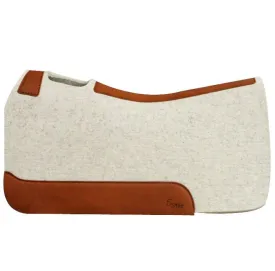 "The Barrel Racer" 5 Star Saddle Pad, 1-1/8" Natural