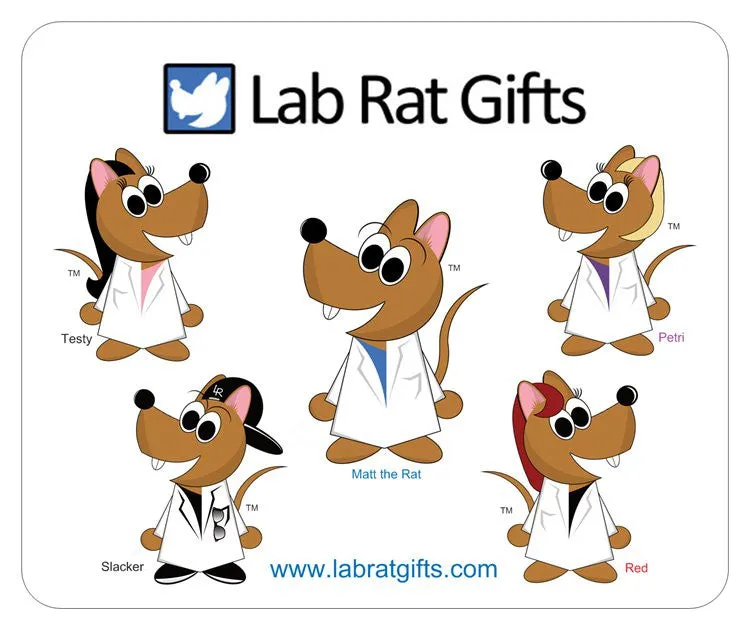 "The Lab Rat Pack" - Mouse Pad