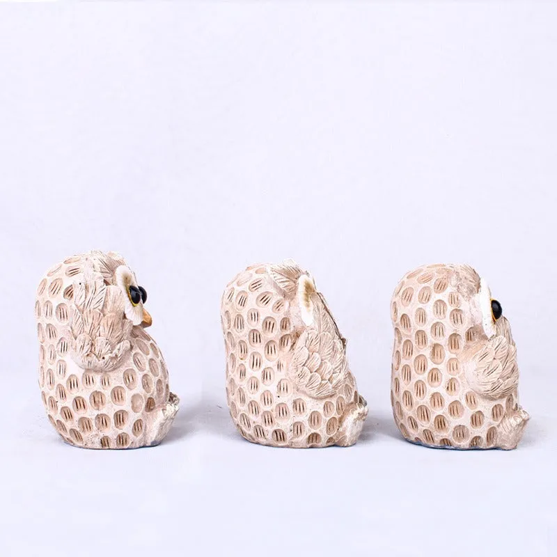 Resin Crafts European Style Cute Owl