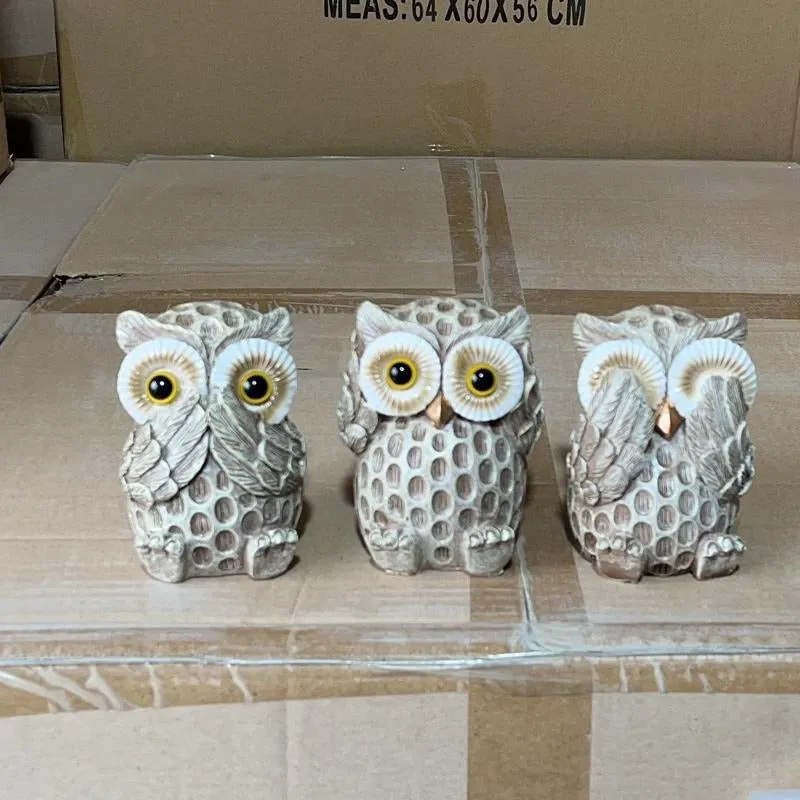 Resin Crafts European Style Cute Owl