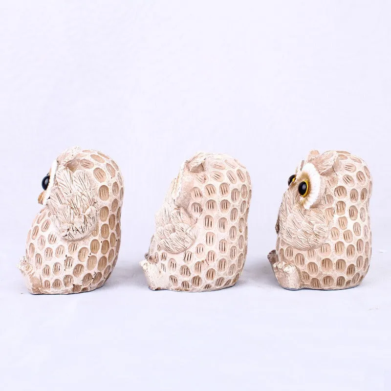 Resin Crafts European Style Cute Owl