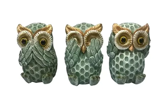 Resin Crafts European Style Cute Owl