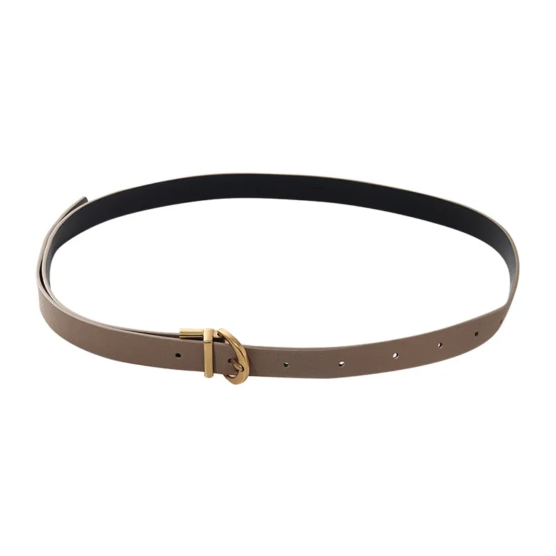 Reversible Leather Bovine Belt