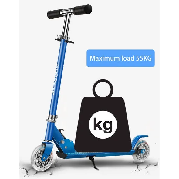 SG Local Delivery Adjustable and Foldable Kick Pedal Scooter The Best Birthday Present Exercise Children's Balance