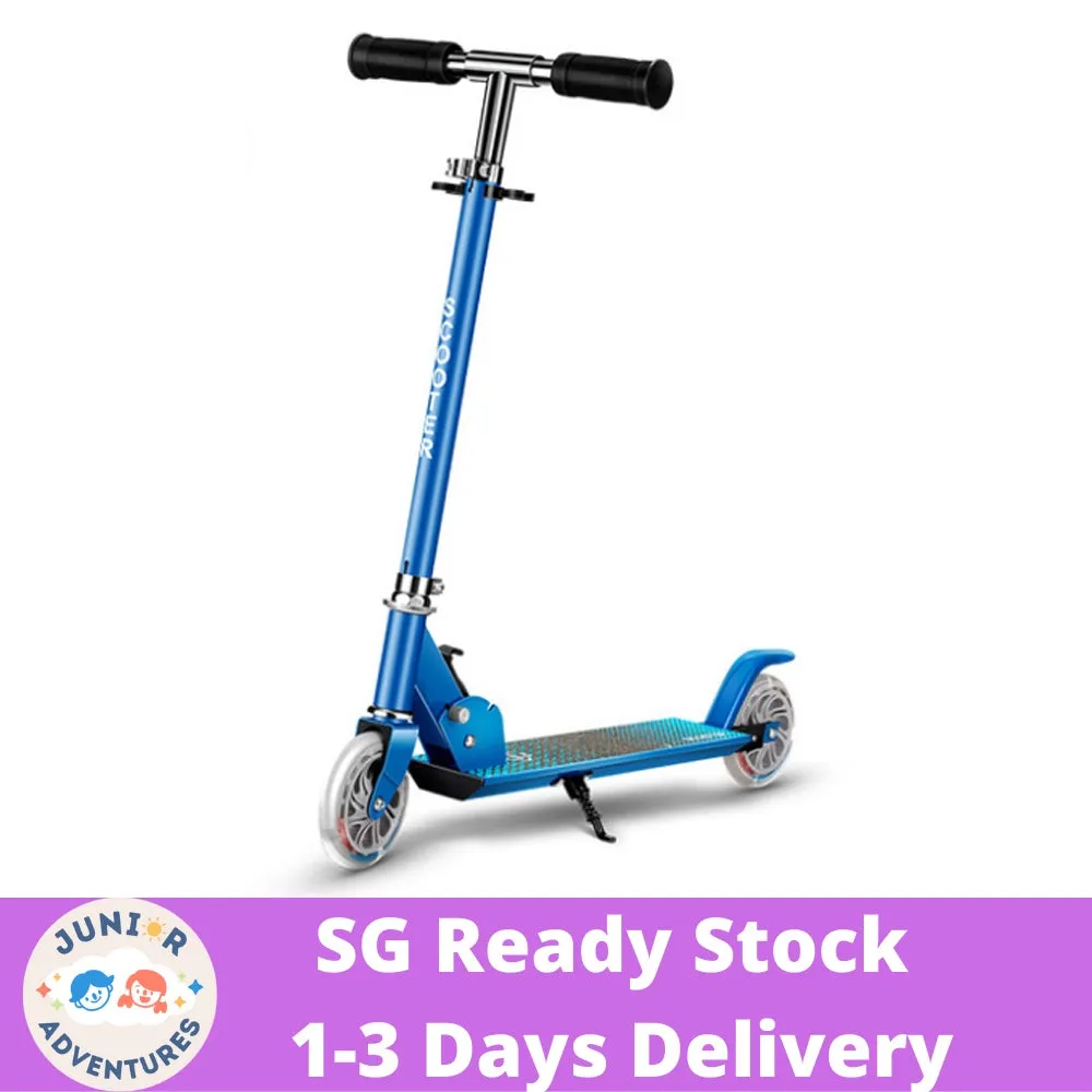 SG Local Delivery Adjustable and Foldable Kick Pedal Scooter The Best Birthday Present Exercise Children's Balance