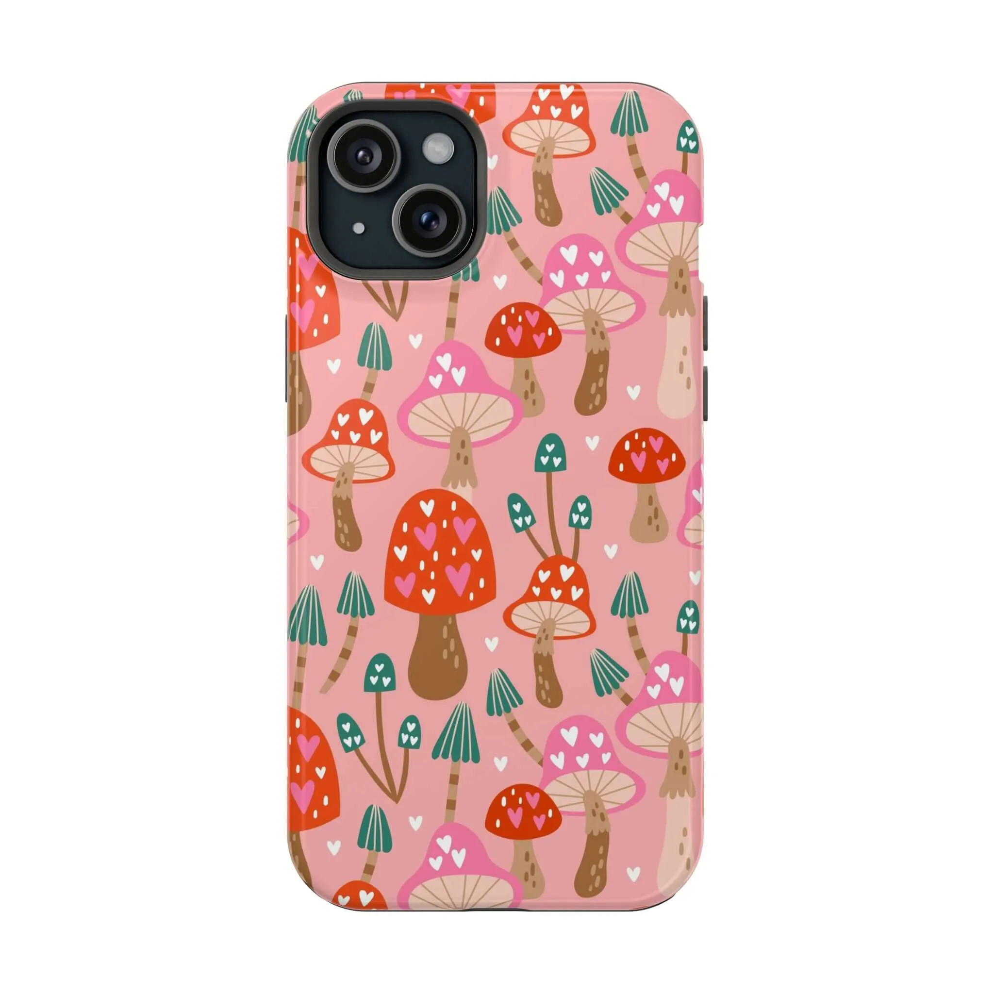 Shrooms of Love | Pink Mushroom Case