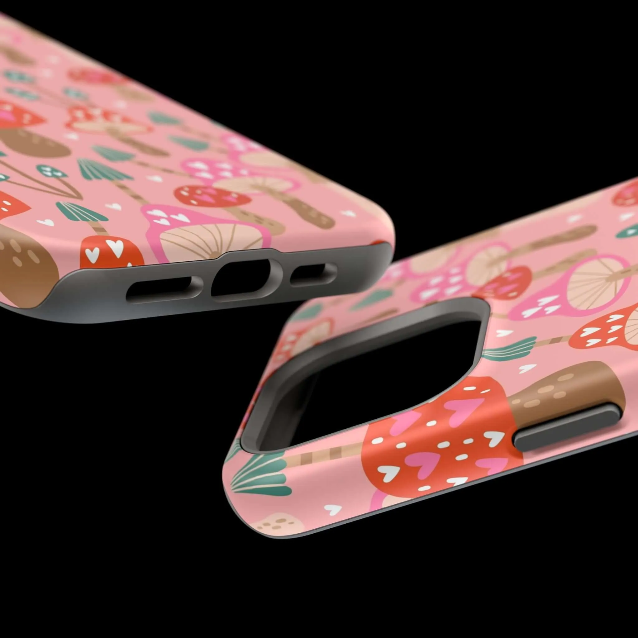 Shrooms of Love | Pink Mushroom Case