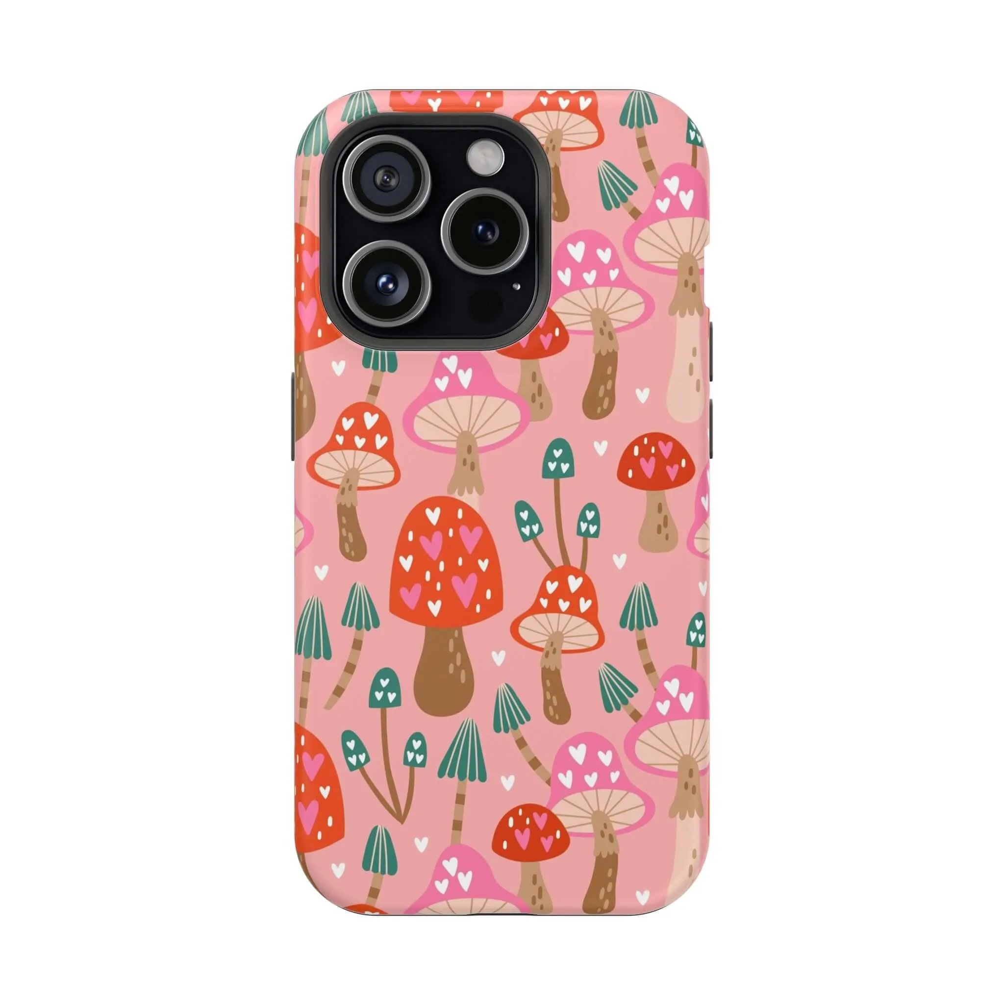 Shrooms of Love | Pink Mushroom Case