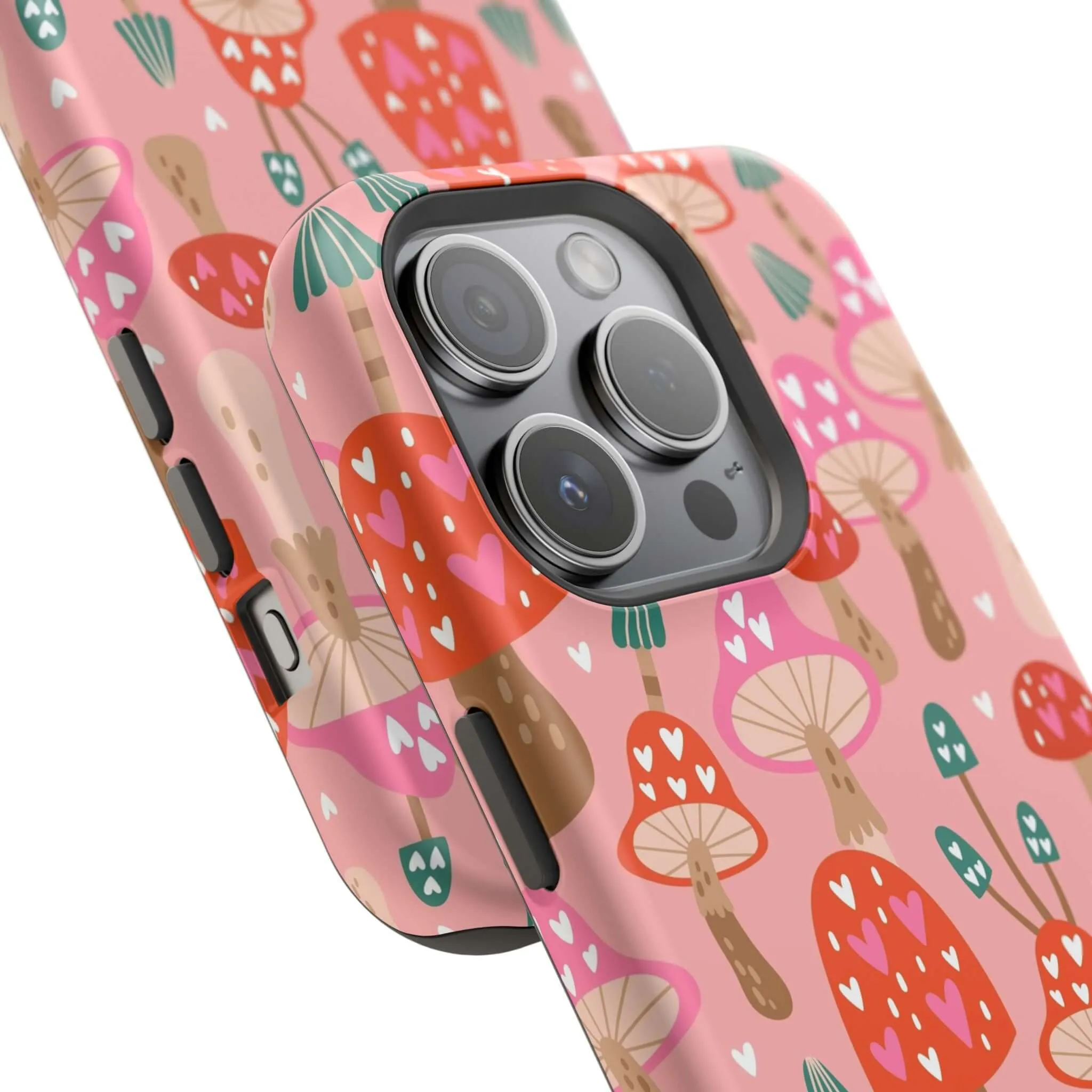 Shrooms of Love | Pink Mushroom Case