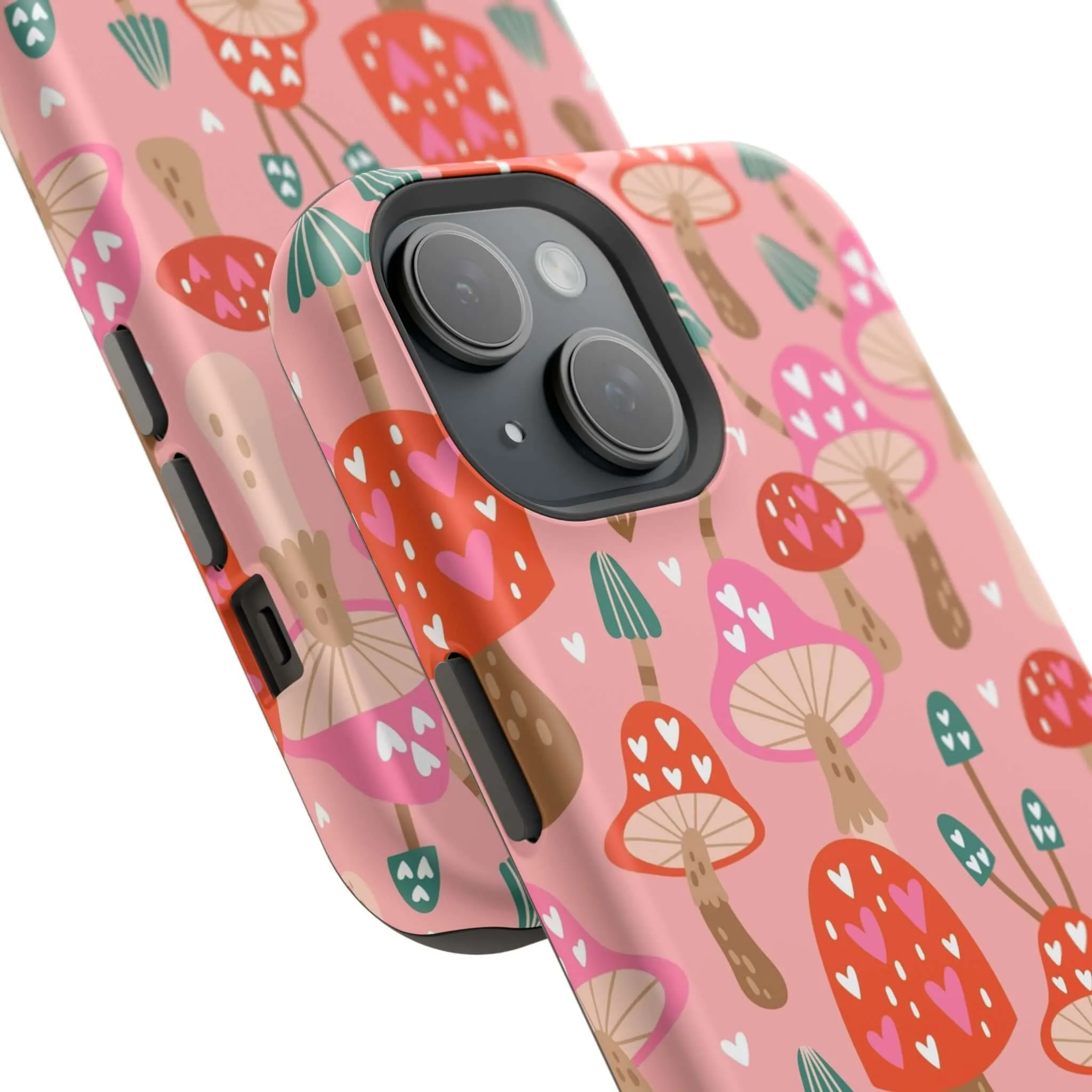 Shrooms of Love | Pink Mushroom Case