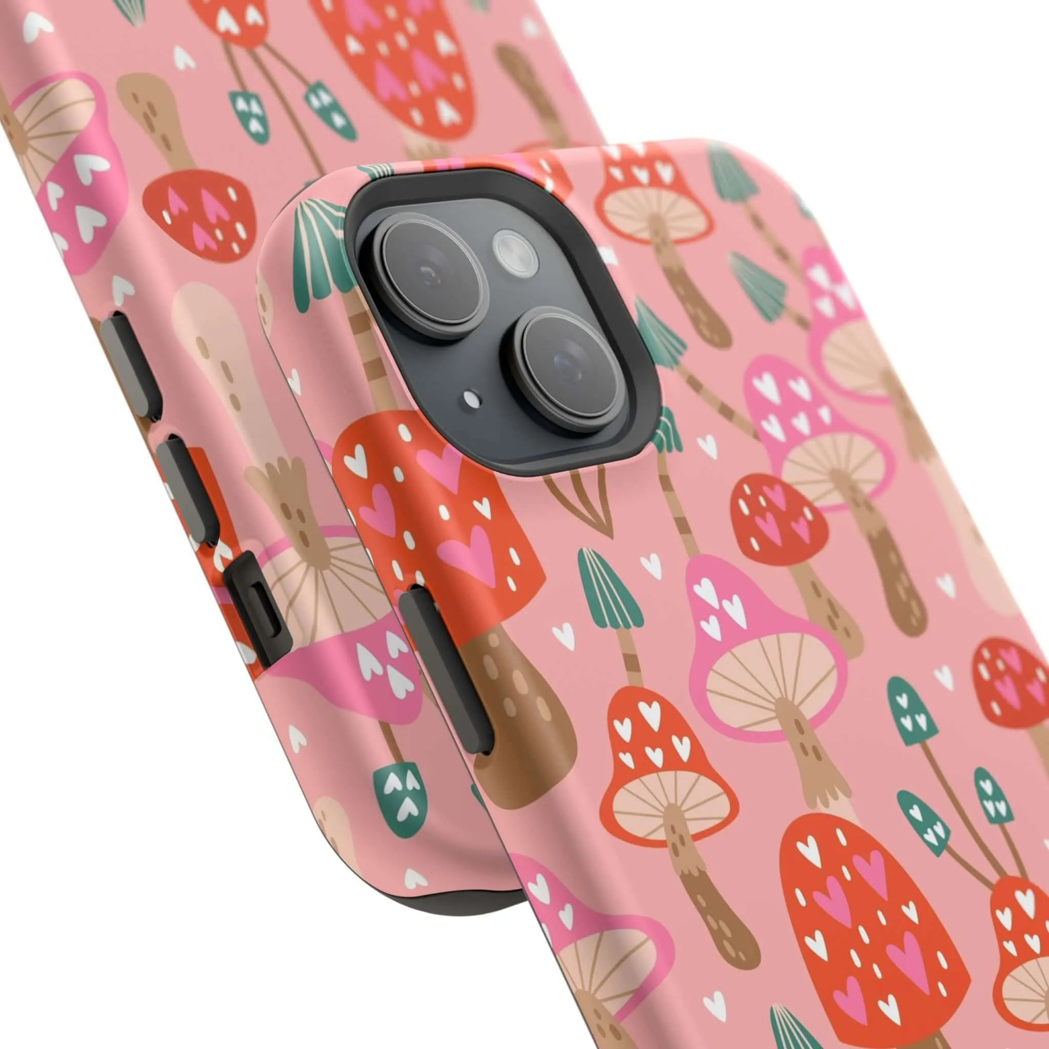 Shrooms of Love | Pink Mushroom Case