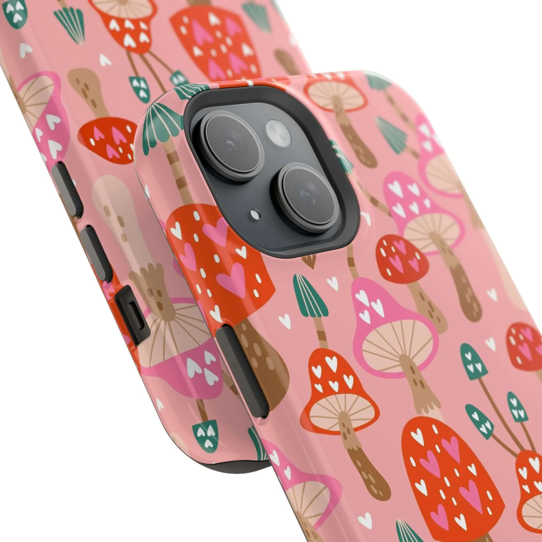 Shrooms of Love | Pink Mushroom Case