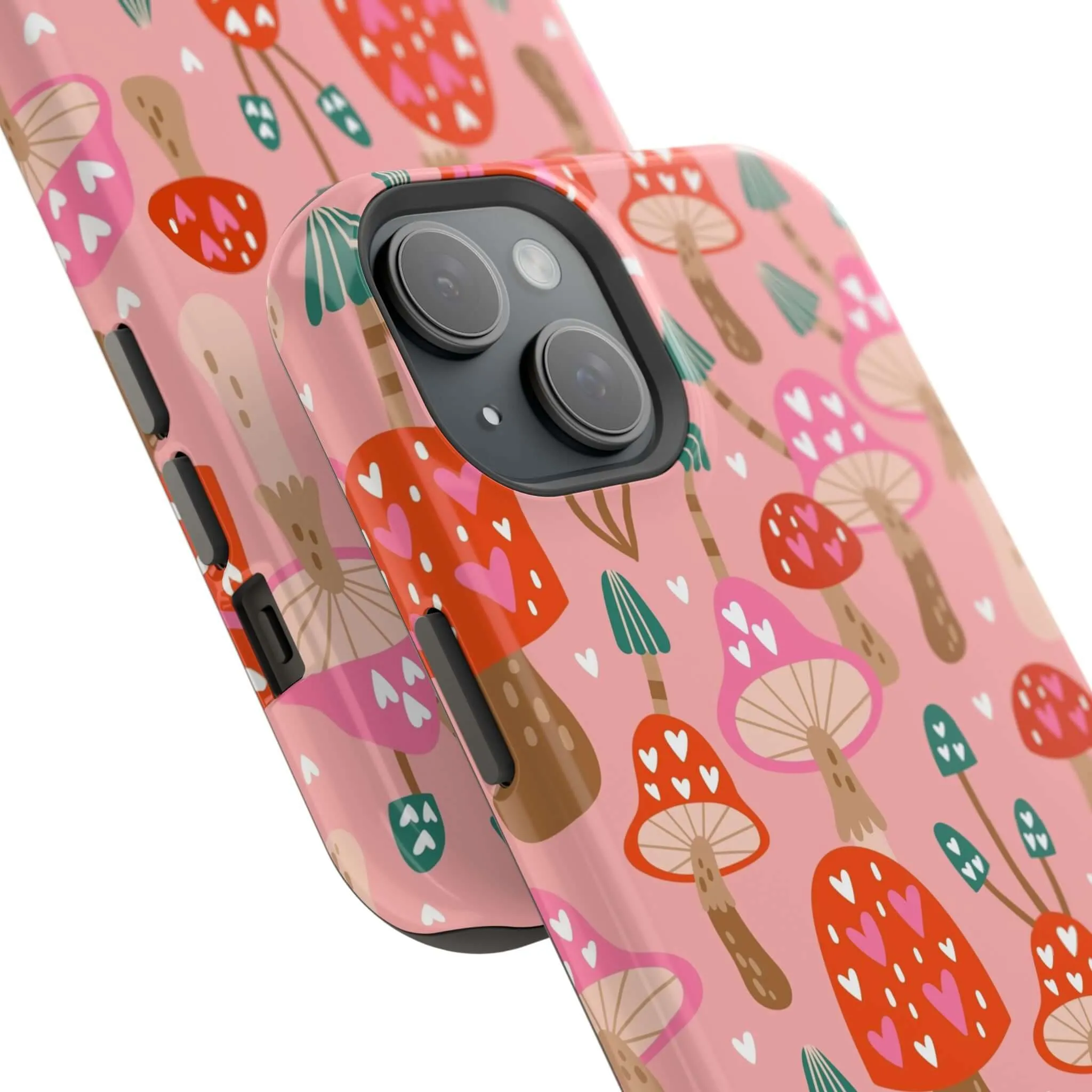 Shrooms of Love | Pink Mushroom Case