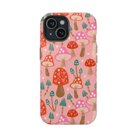 Shrooms of Love | Pink Mushroom Case