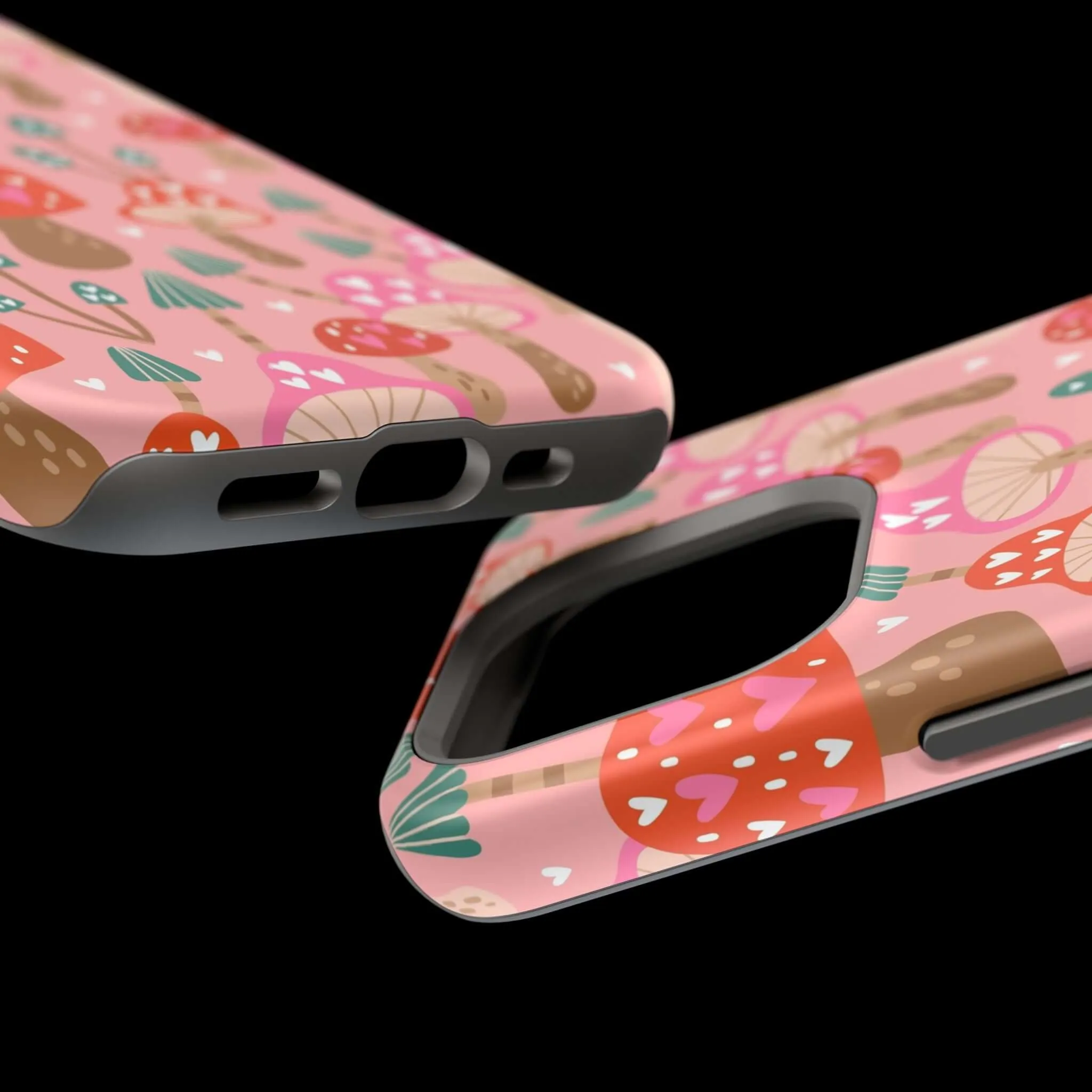 Shrooms of Love | Pink Mushroom Case