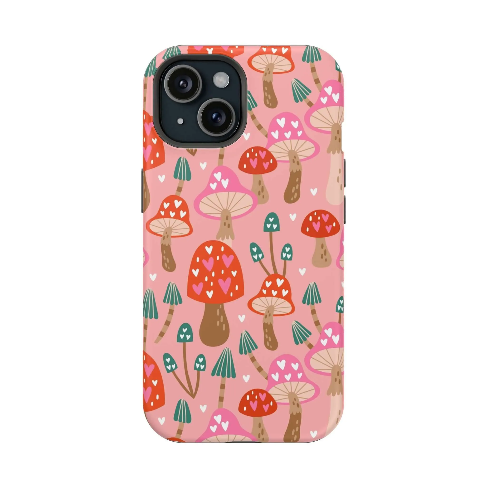 Shrooms of Love | Pink Mushroom Case