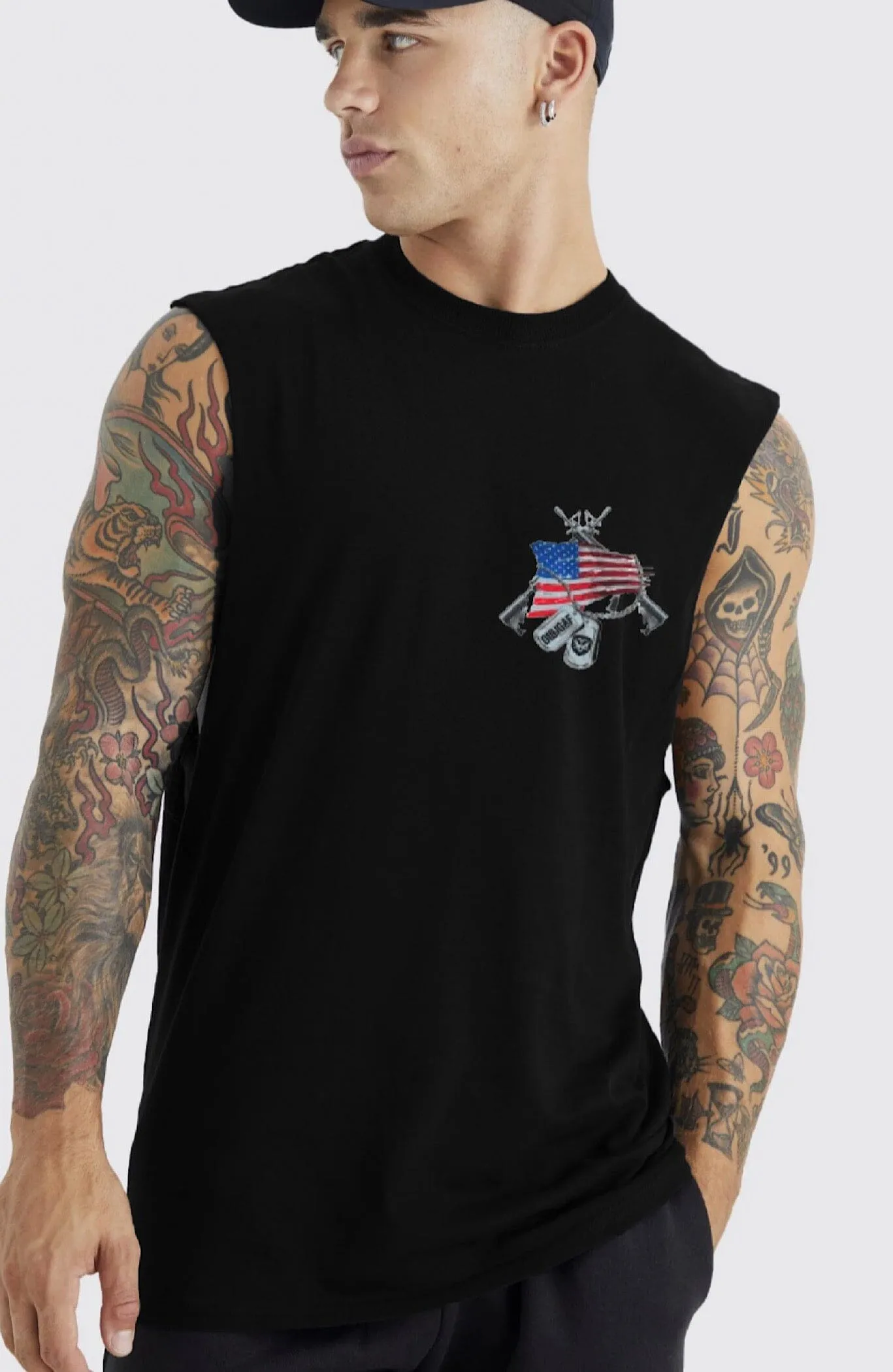 Simple American Warfare Muscle Shirt