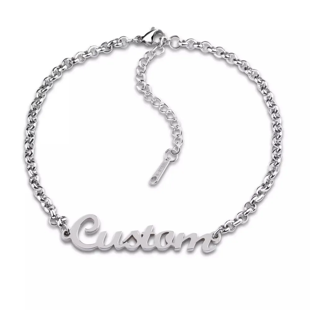 Simple Custom Name Bracelet