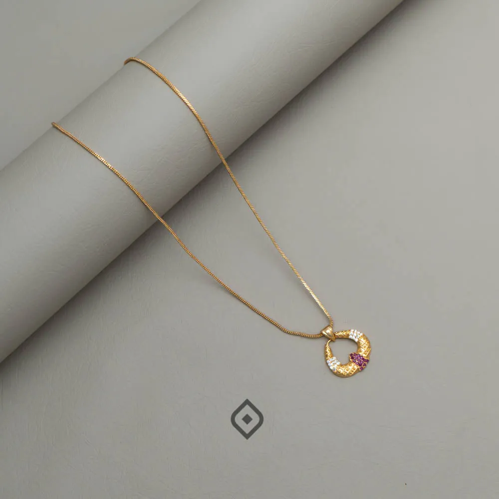 Simple pendant Necklace - NG10083