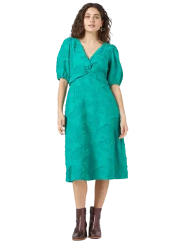 Size 12 - Gorman Green Elleni Twist Midi Dress