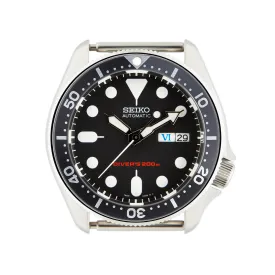 SKX007/SRPD Aluminium Bezel Insert: Seiko style Black/Grey