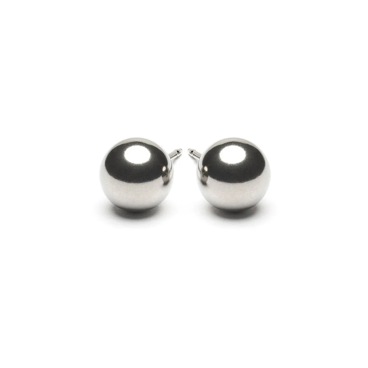 Stainless Steel 7mm Ball Stud Earrings