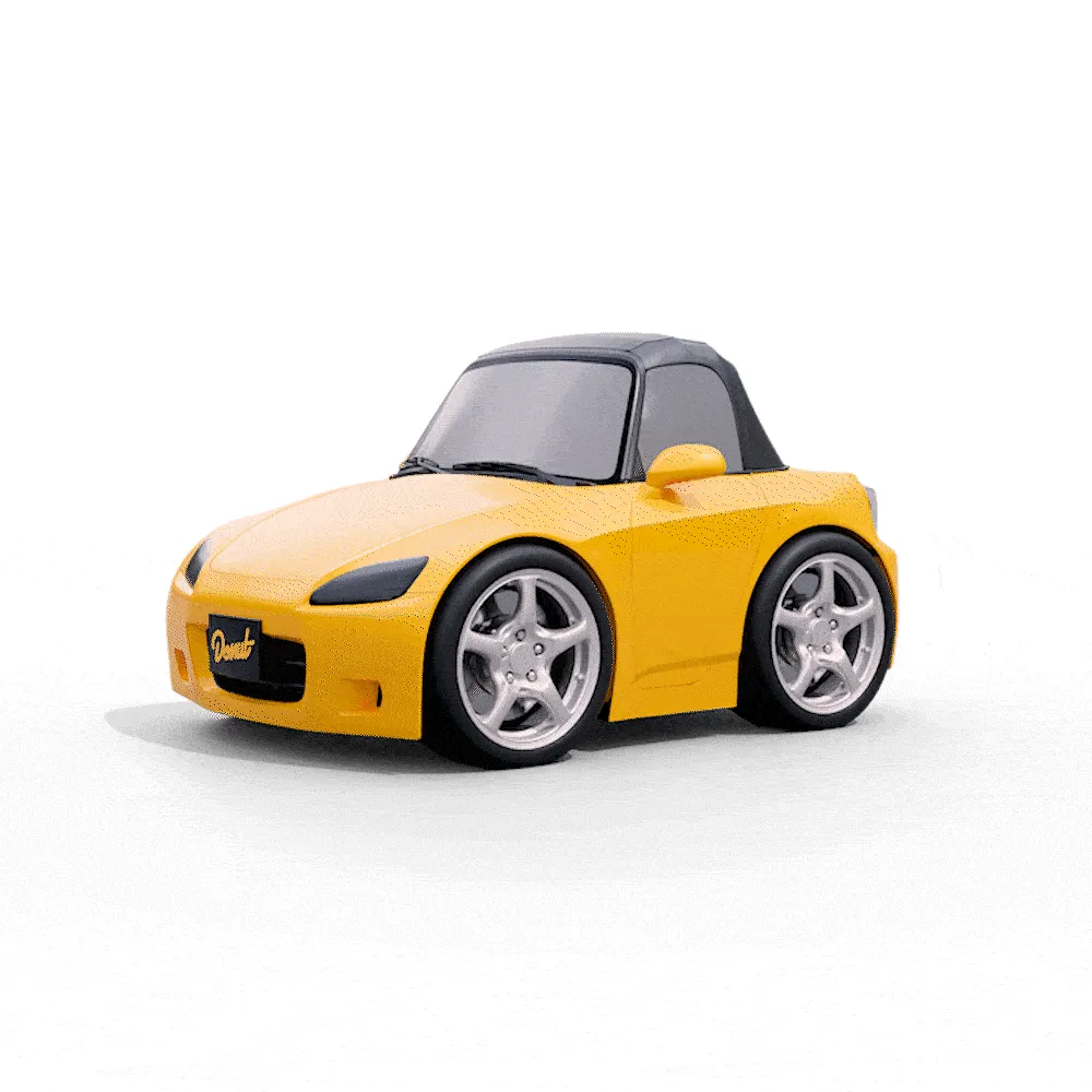 STOCKY Honda S2000 -  Rio Yellow