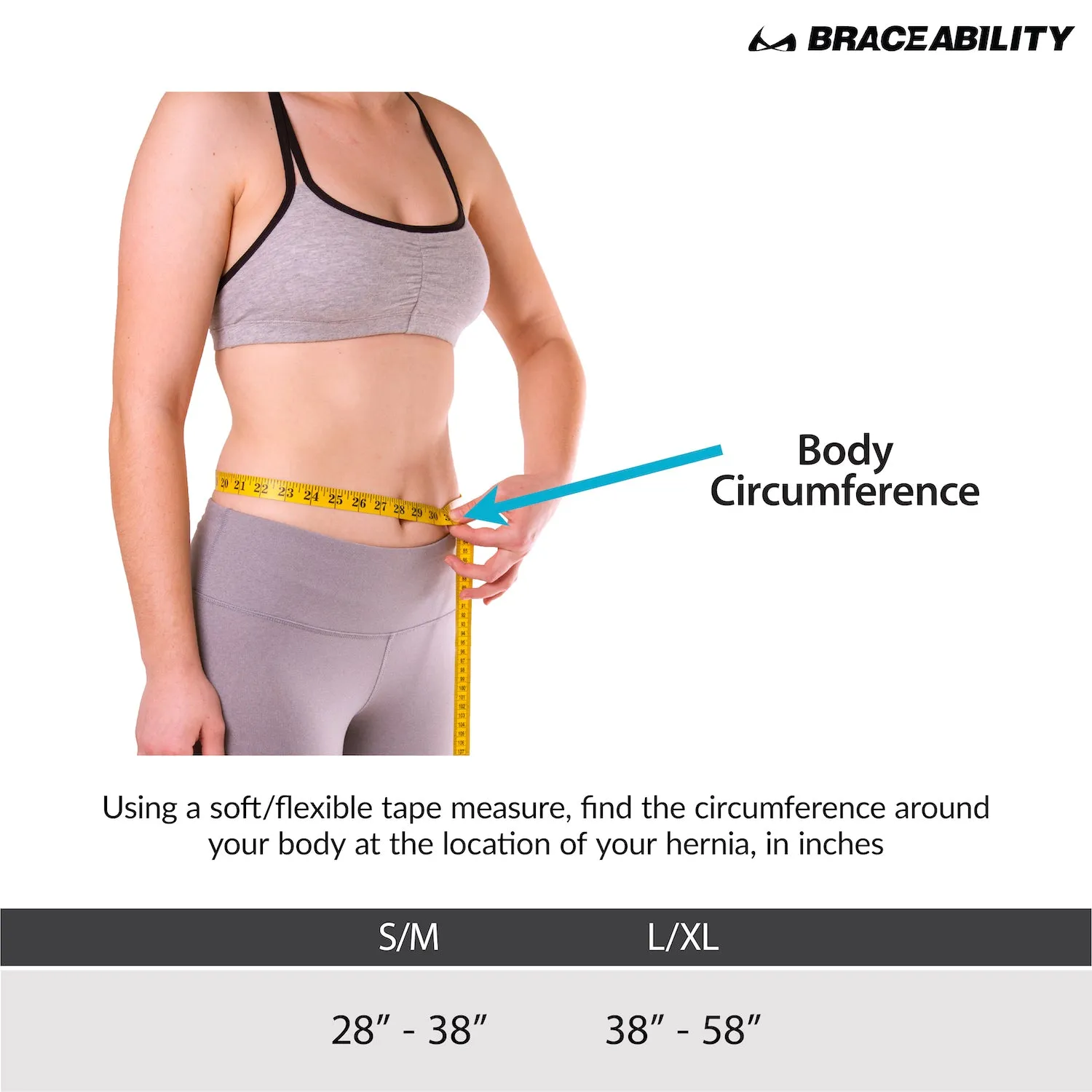 Stomach Hernia Brace | Navel, Belly Button, Hiatal, Epigastric, Ventral, Incisional & Spigelian Truss for Men or Women