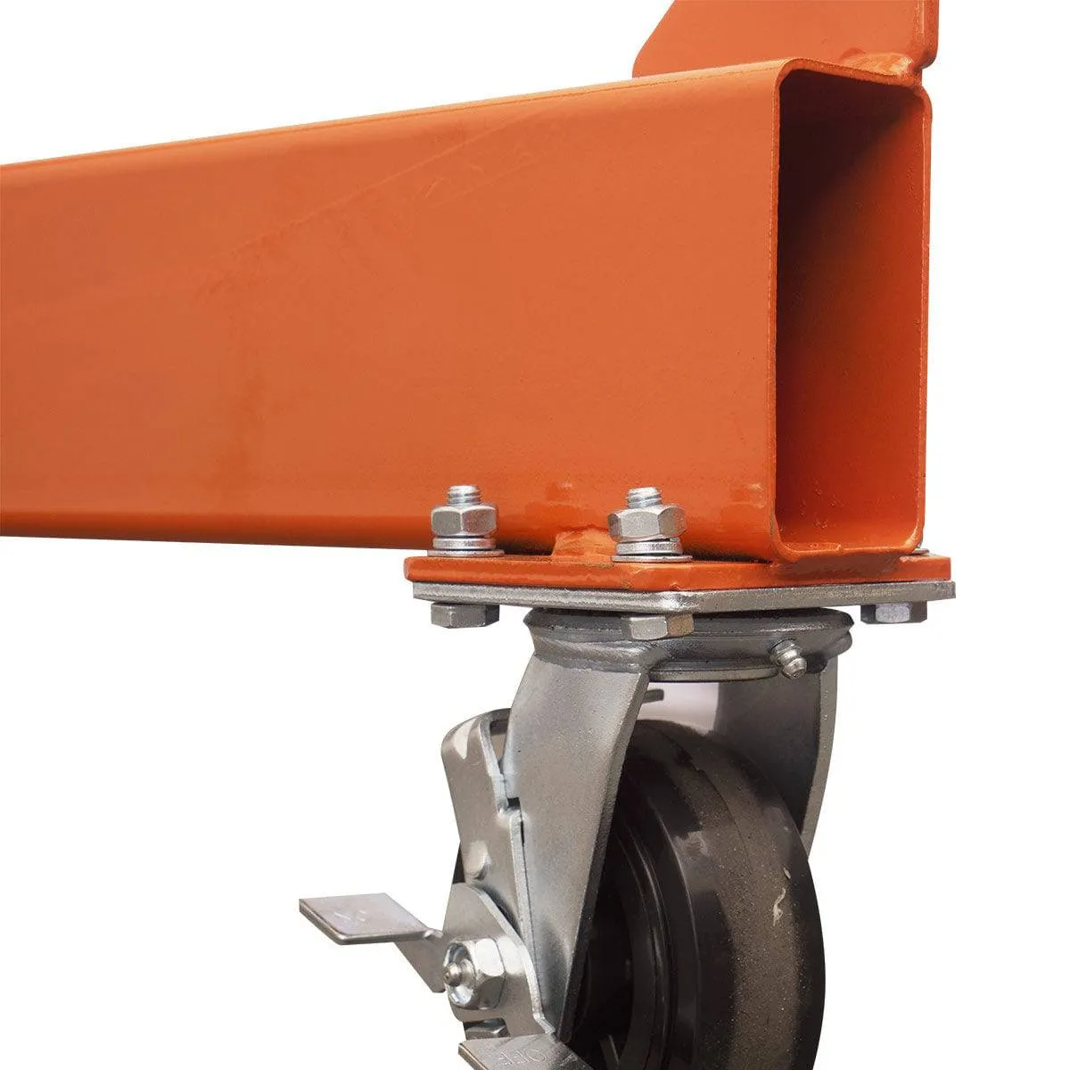 TMG Industrial 2200-lb Adjustable Height All-Steel Gantry Crane, Auto-Lock, 95” Min. Height, 142” Max. Height, Locking Swivel Casters, TMG-AGC11(Previously TMG-AGC10)