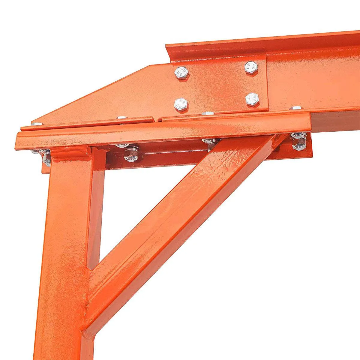 TMG Industrial 2200-lb Adjustable Height All-Steel Gantry Crane, Auto-Lock, 95” Min. Height, 142” Max. Height, Locking Swivel Casters, TMG-AGC11(Previously TMG-AGC10)