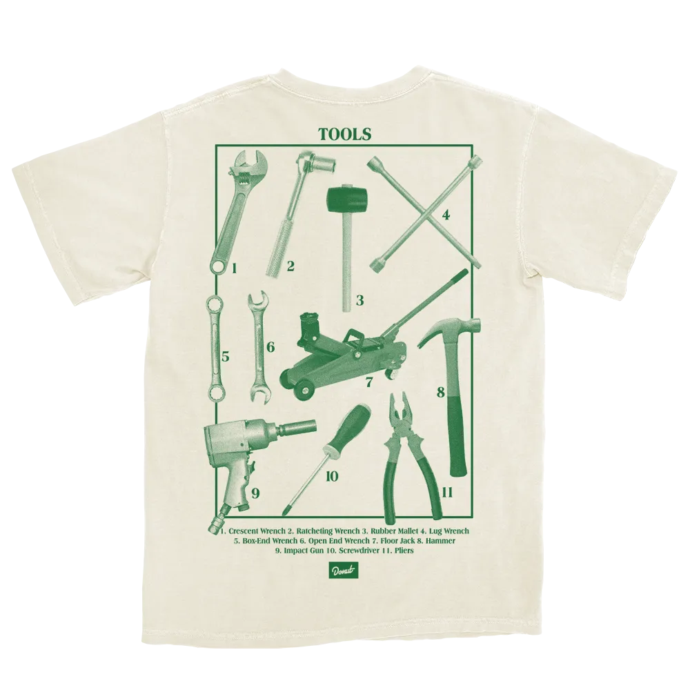 Tools T-Shirt - Natural