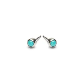 Turquoise Mini Stud Earrings